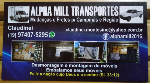 Fretes e mudanças Jaguariúna -SP- (19) 97407-5295